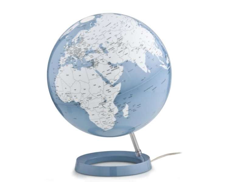 Globe Pastel Bright Azure 30cm GB Illuminated (AZURE)