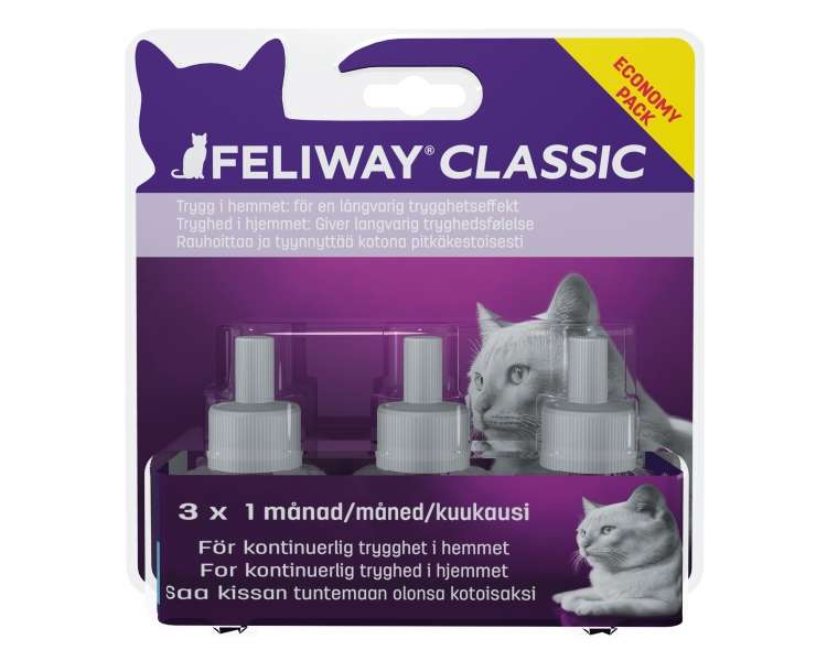 Feliway - Classic refill for diffusor 3 x 48 ml (274889)
