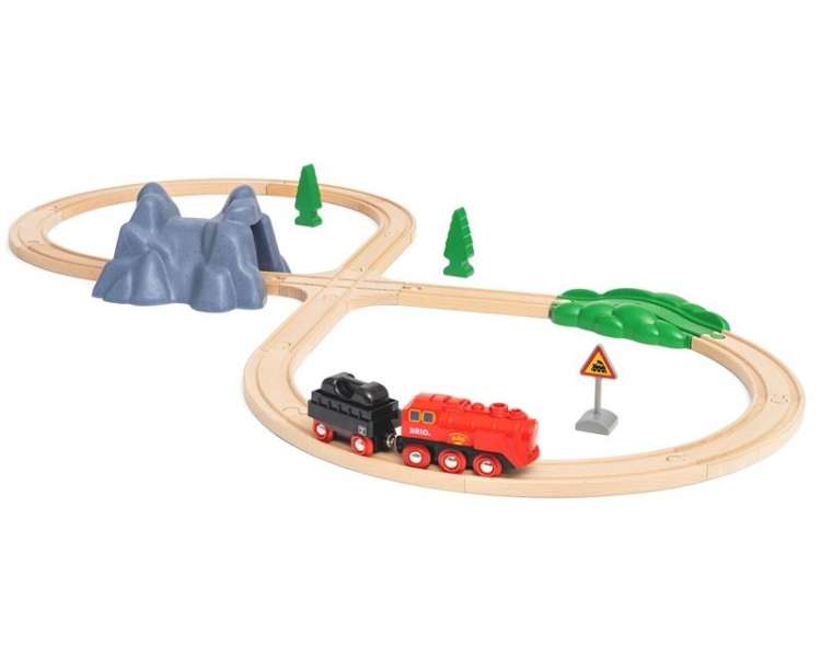 Brio - Steam locomotive set - (36017)