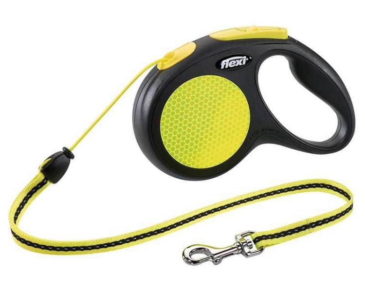 Flexi - New Neon M 5M Cord Neon Max 20Kg - (600.8004)