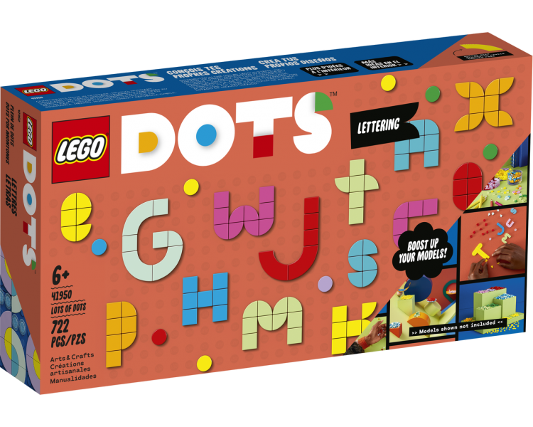 LEGO Dots, Muchos PUNTOS, Letras (41950)