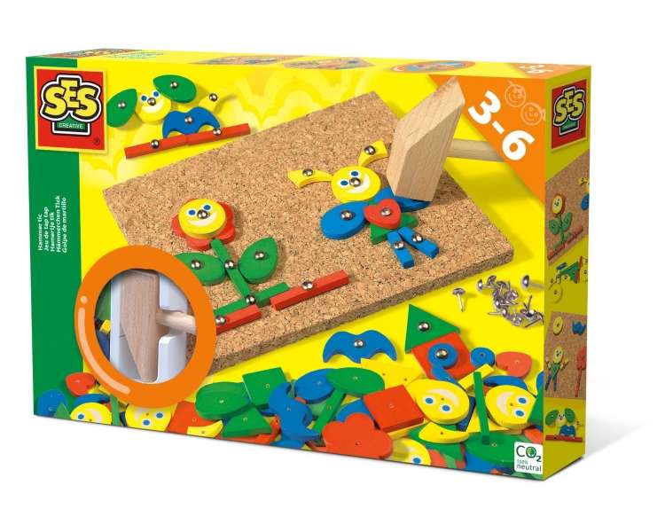 SES Creative - Hammer tic shapes imagination - (S00926)