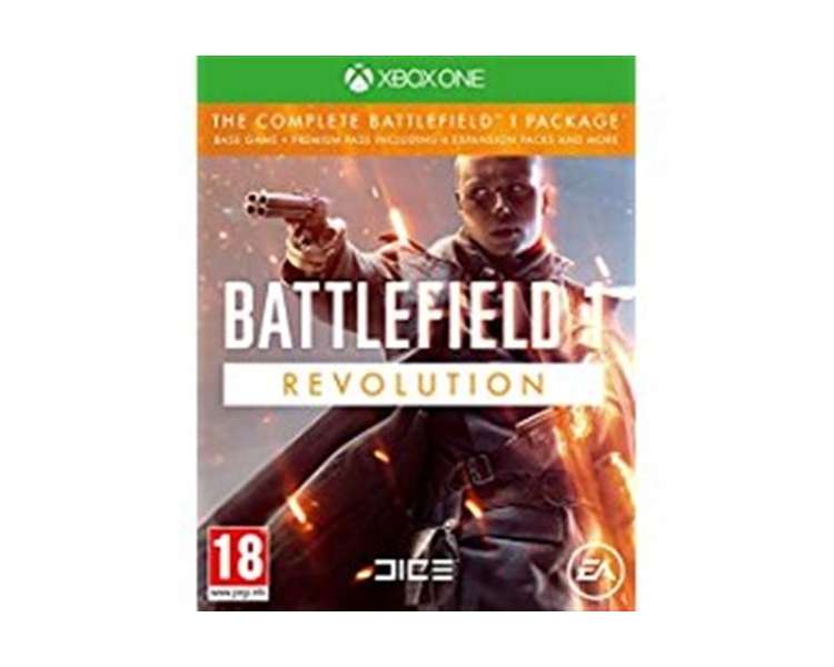 Battlefield 1: Revolution Edition (Xbox One) Juego para Consola Microsoft XBOX One