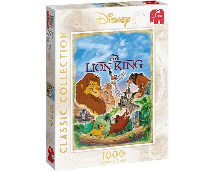 Rompecabezas Jumbo - Disney El Rey León (1000 Piezas) (JUM8823)