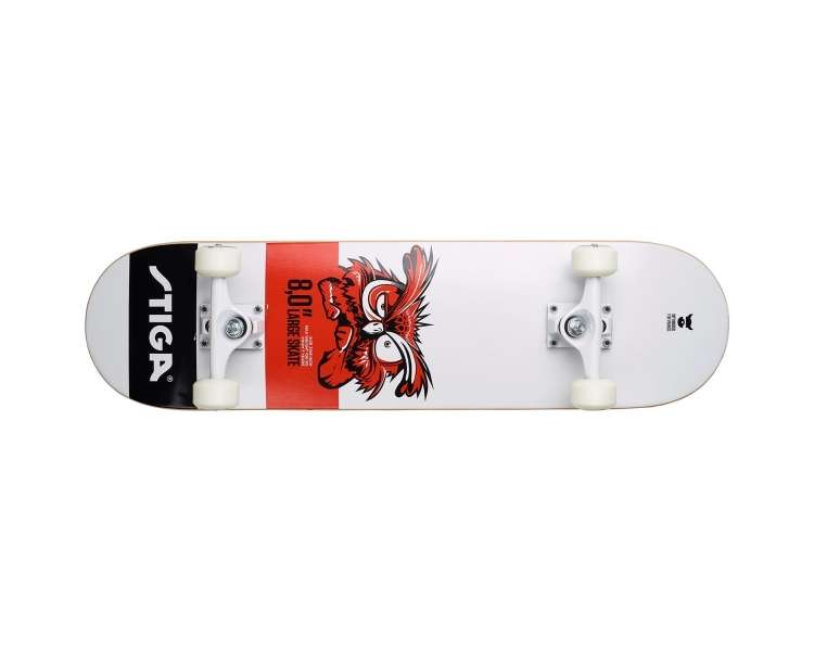 Stiga - Skateboard Owl 8.0 - White (80-2031-10)