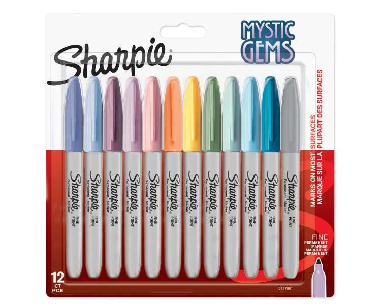 Sharpie, Rotuladores Permanentes, Edición Especial Mystic Gem (2157681)