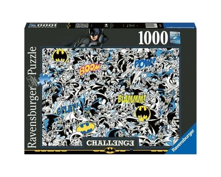 Ravensburger - Puzzle 1000 - Challenge - Batman (10216513)