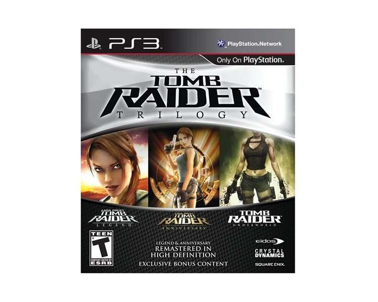 Experience the HD thrills of Tomb Raider Trilogy on PlayStation 3