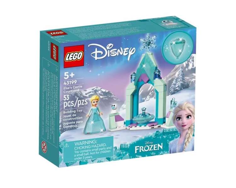 LEGO Frozen, El patio del castillo de Elsa (43199)