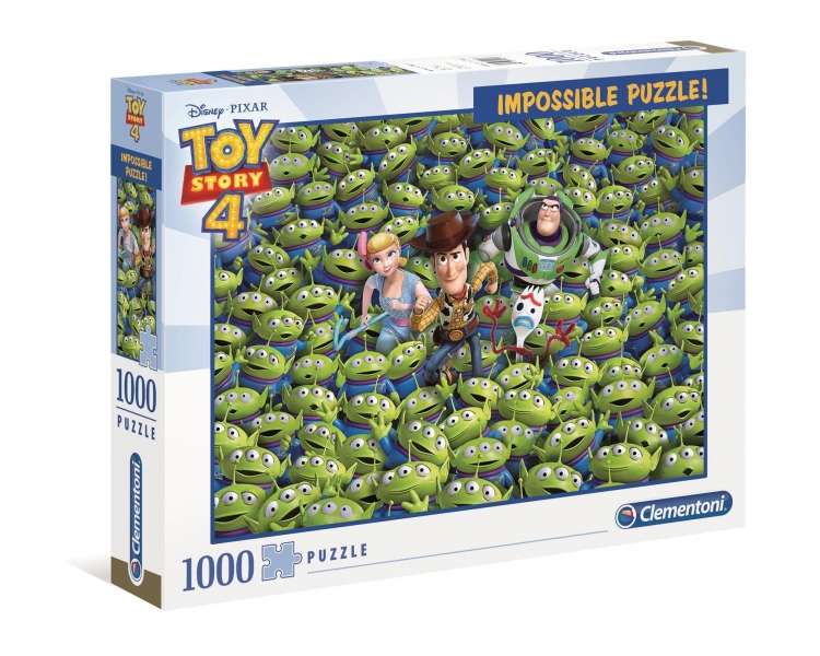 Rompecabezas Clementoni - Imposible 1000 Piezas - Toy Story 4 (39499)_x000D_