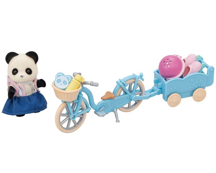 Sylvanian Families - Cycle & Skate Set -Panda Girl-(5652)