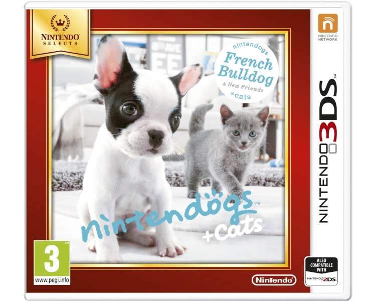 Nintendogs and Cats 3D: French Bulldog (Select)