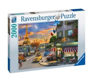Ravensburger - Puzzle 2000 - Paris Sunset (10216716)