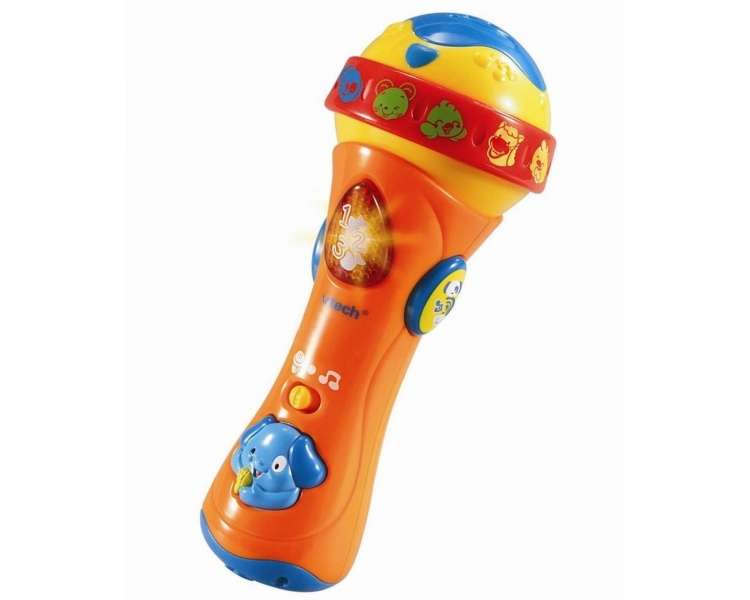 Vtech - Micrófono para bebés con canciones (danés) (950-078735)