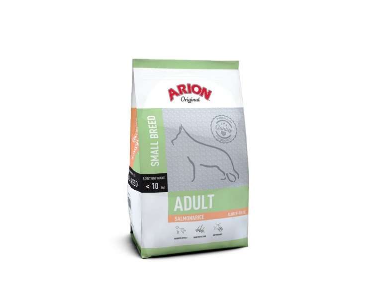 Arion - Dog Food - Adult Small - Salmon & Rice - 3 Kg (105520)