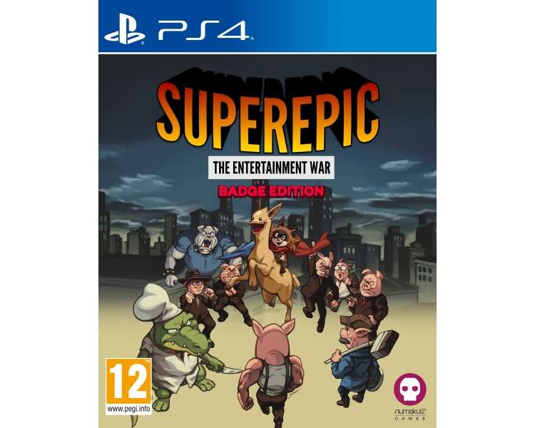 SuperEpic (Badge Edition) Juego para Consola Sony PlayStation 4 , PS4