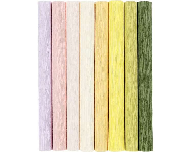 Crepe Paper - Pastel Colours (209001)