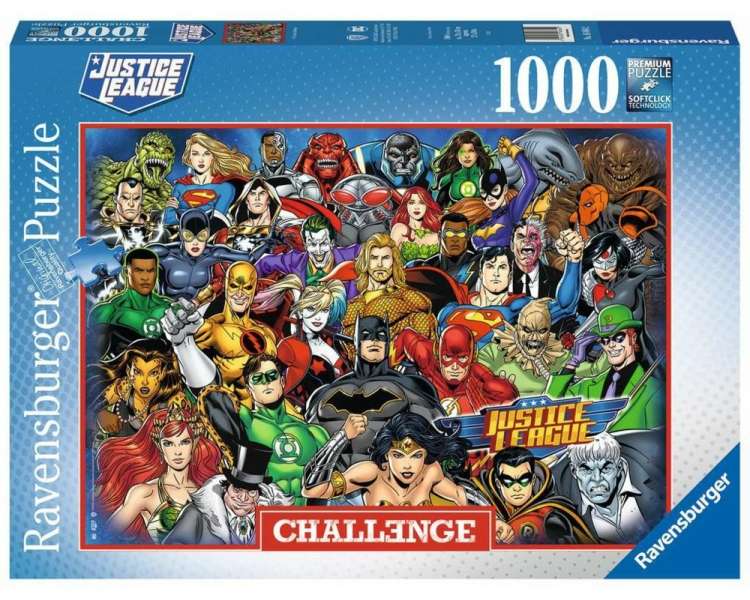 Ravensburger - Challenge DC Comics 1000p (10216884)