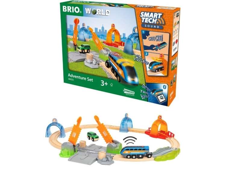 BRIO - Adventure Set (Smart Tech sound) Spec.set - 36033