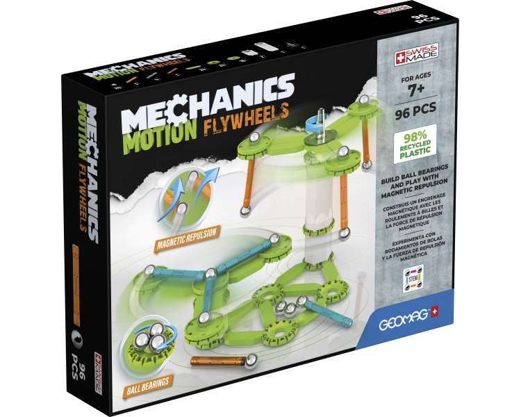 Geomag - Mechanics Motion Recycled Flywheels 96 (756)