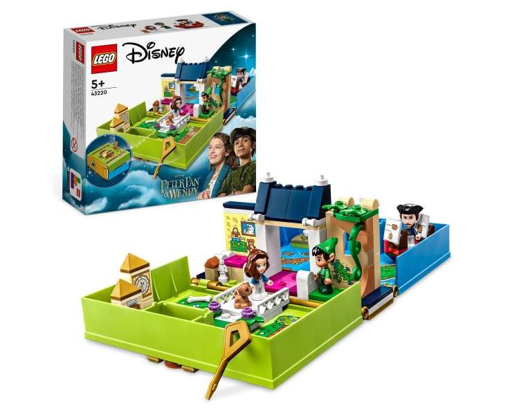 LEGO Disney, Aventura de Peter Pan y Wendy en el libro de cuentos (43220)