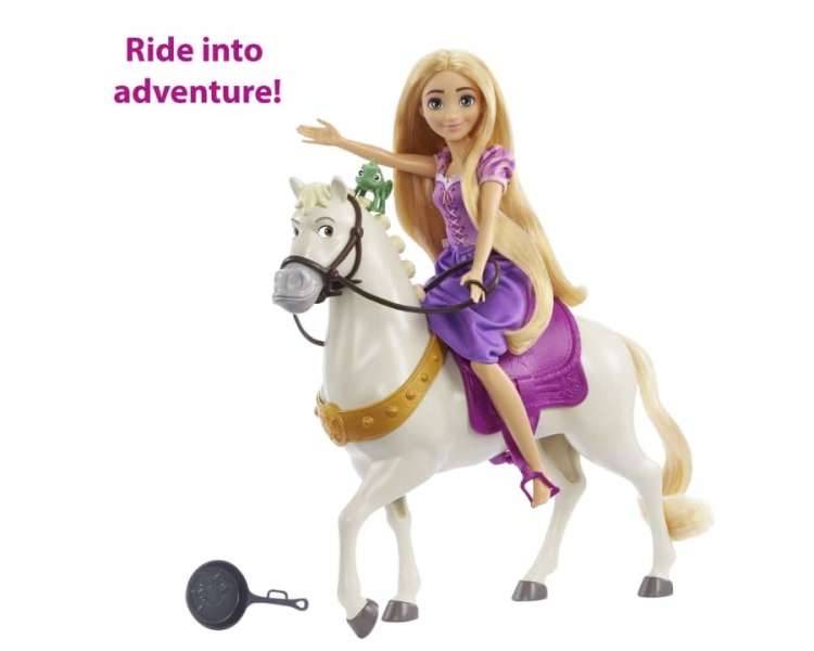 Disney Princess - Rapunzel Doll And Horse (HLW23)