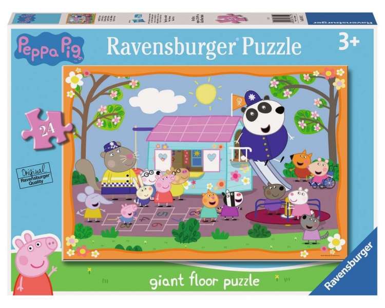 Rompecabezas Ravensburger - Peppa Pig Clubhouse Gigante de Piso 24 Piezas - (10103141)