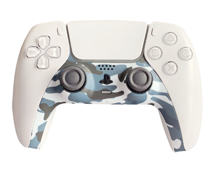 Piranha PS5 Mando Controller Skins - Camo Azul