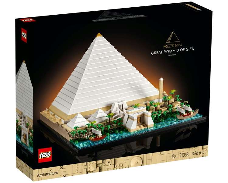 LEGO Architecture, La Gran Pirámide de Giza (21058)