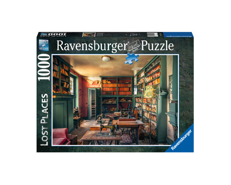 Rompecabezas Ravensburger - Biblioteca Singer 1000 Piezas (10217101)