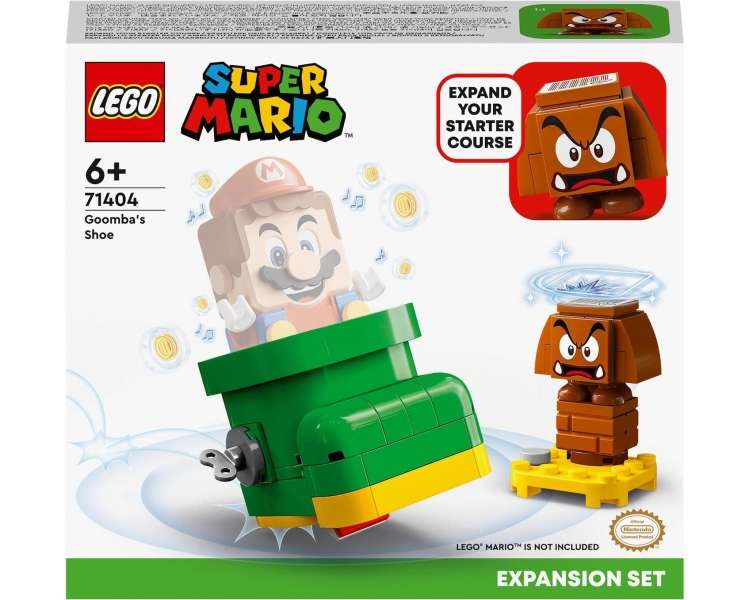 LEGO Super Mario, Set de Expansión Zapato de Goomba (71404)