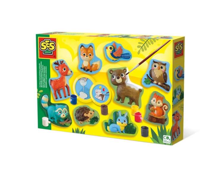 SES Creative - Casting and Painting - Forest Animals - (S01134)