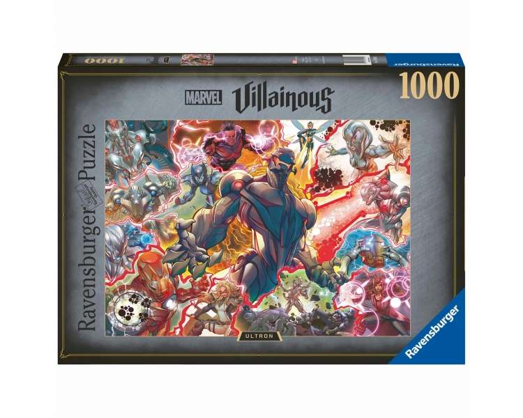 Rompecabezas Ravensburger - Villainous: Ultron 1000 Piezas (10216902)