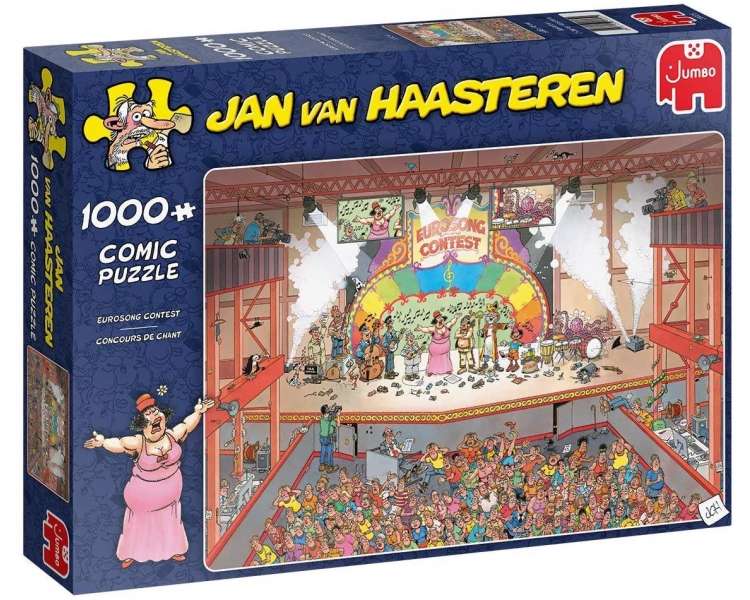 Jan van Haasteren – Eurosong Contest (1000 pieces) (JUM0025)