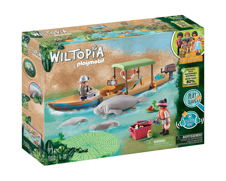 Playmobil - Wiltopia - Boat Trip to the Manatees (71010)