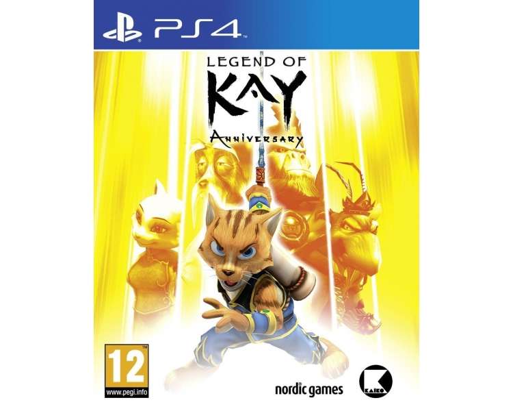 Legend of Kay Anniversary Juego para Consola Sony PlayStation 4 , PS4, PAL ESPAÑA