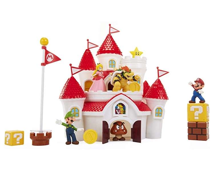 Super Mario - Mushroom Kingdom Castle Playset (58541-4L)