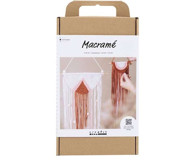 DIY Kit - Macramé, Wall decoration, 1 set (977556)