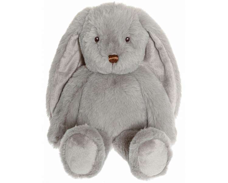 Teddykompaniet - Ecofriends Bunnies - Svea, Light Grey, 30 cm - TK2999