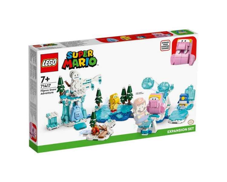 LEGO Super Mario, Set de Expansión Aventura en la Nieve de Fliprus (71417)