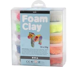 Foam Clay - Basic (10x35g) (78930)