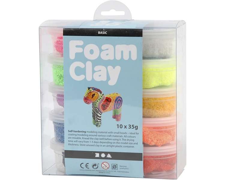Foam Clay - Basic (10x35g) (78930)