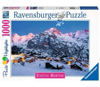 Rompecabezas Ravensburger - Bernese Oberland, Suiza 1000 Piezas - (10217316)