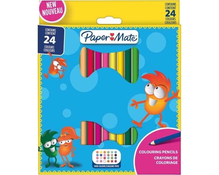 Papermate - 24 Colouring Pencils (2166489)