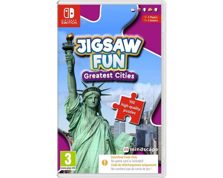 Jigsaw Fun: Greatest Cities (DIGITAL) Juego para Consola Nintendo Switch
