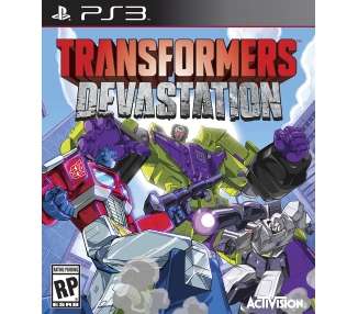 Transformers Devastation Juego para Consola Sony PlayStation 3 PS3