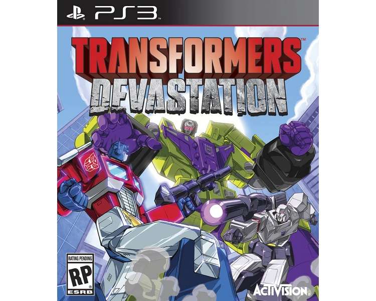 Transformers Devastation Juego para Consola Sony PlayStation 3 PS3