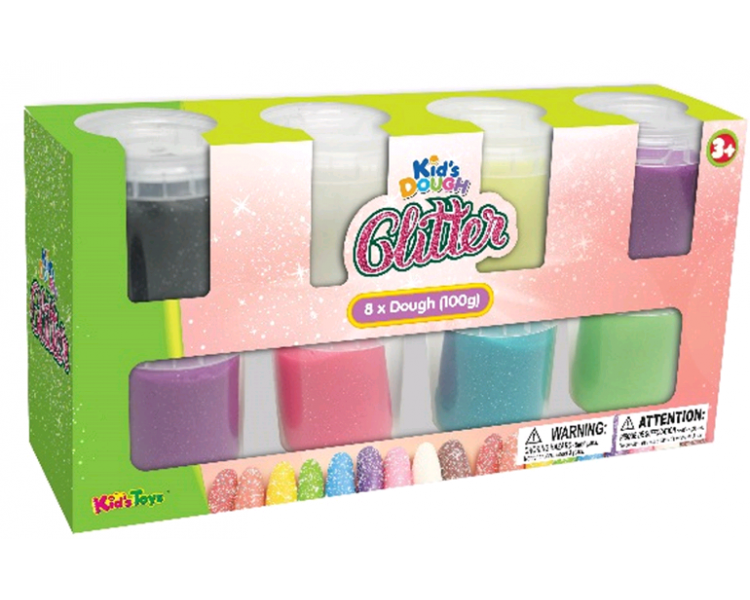 JDE - Glitter Dough 8 pack  (506098)