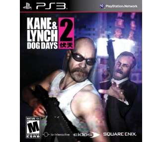 Kane & Lynch 2: Dog Days Juego para Consola Sony PlayStation 3 PS3