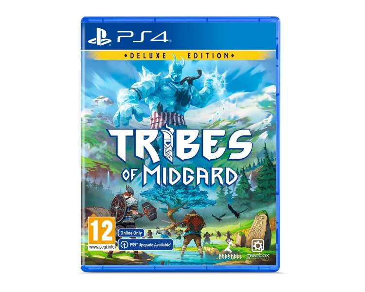 Tribes of Midgard (Deluxe Edition) Juego para Consola Sony PlayStation 4 , PS4